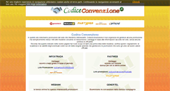 Desktop Screenshot of codiceconvenzione.it